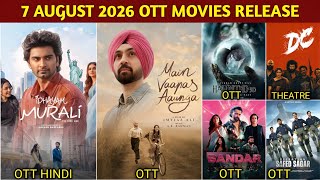 7 August OTT Release Movies & Web Series | Main Vaapas Aaunga OTT | Idhayam Murali OTT Netflix, Zee5