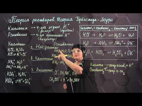 Бейне: H3o+ Льюис қышқылы немесе негіз бе?