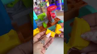 Play-Doh Stamp & Saw Tool Bench #playdoh #asmr #tools