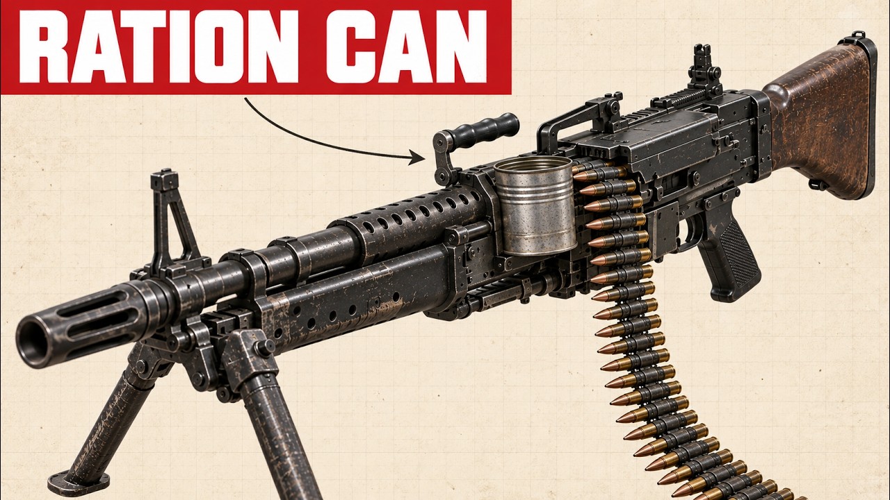Why American Troops Had to Jam a Ration Can Into Their Newest Machine Gun