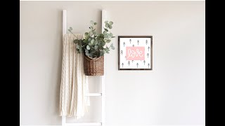 Interchangeable Wood Sign | DIY Subscription box