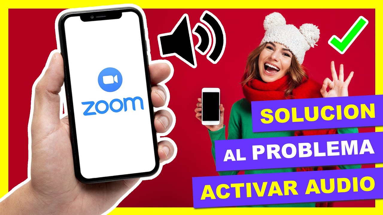  Como ACTIVAR El AUDIO En ZOOM Desde El CELULAR Tutorial 2020