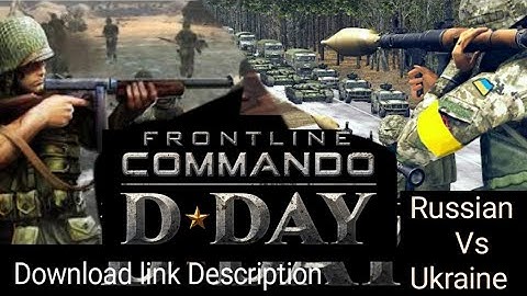Frontline Commando D-day - Gameplay For Android Support All version Russian and Ukraine