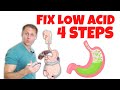 4 Steps to Fix Low Stomach Acid Mp3 Song