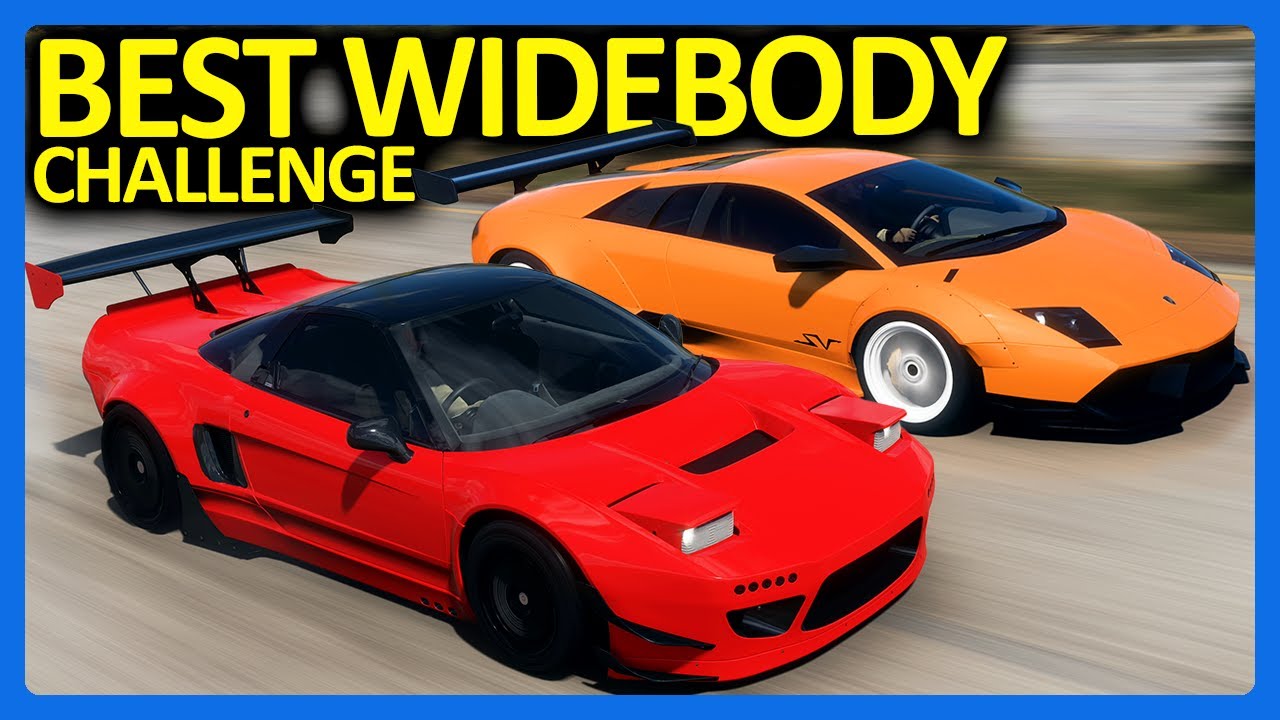Forza Horizon 5 : The BEST Widebody Car Challenge!! - YouTube