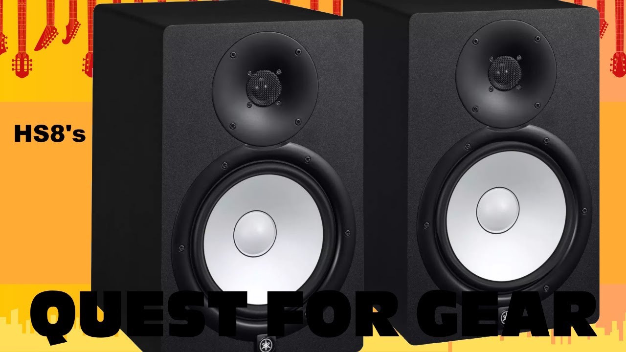 Yamaha HS8 Studio Monitors — Unboxing & First Impressions