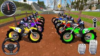 Juego de Motos - Motor Dirt Bike Racing Simulator #1 - OffRoad Bike Stunt Driving - Android Gameplay screenshot 4