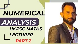 Numerical analysis finite difference| ukpsc lecturer maths | #mathsmcq#ukpsclecturermaths#impmcq