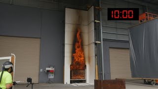 Dincel Large-Scale Façade Fire Test (BS 8414 / AS 5113)