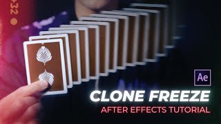 Clone Freeze Effect | After Effects Tutorial [Free Project File]