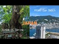【Vlog】Japanese Beautiful Beach and the Mountain in Atami within 2 hours from Tokyo.