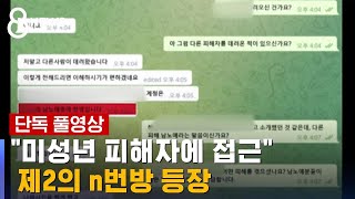 [단독] '제2의 n번방, 공범에 우두머리 있다' ''불꽃' 사칭해 유인' / SBS