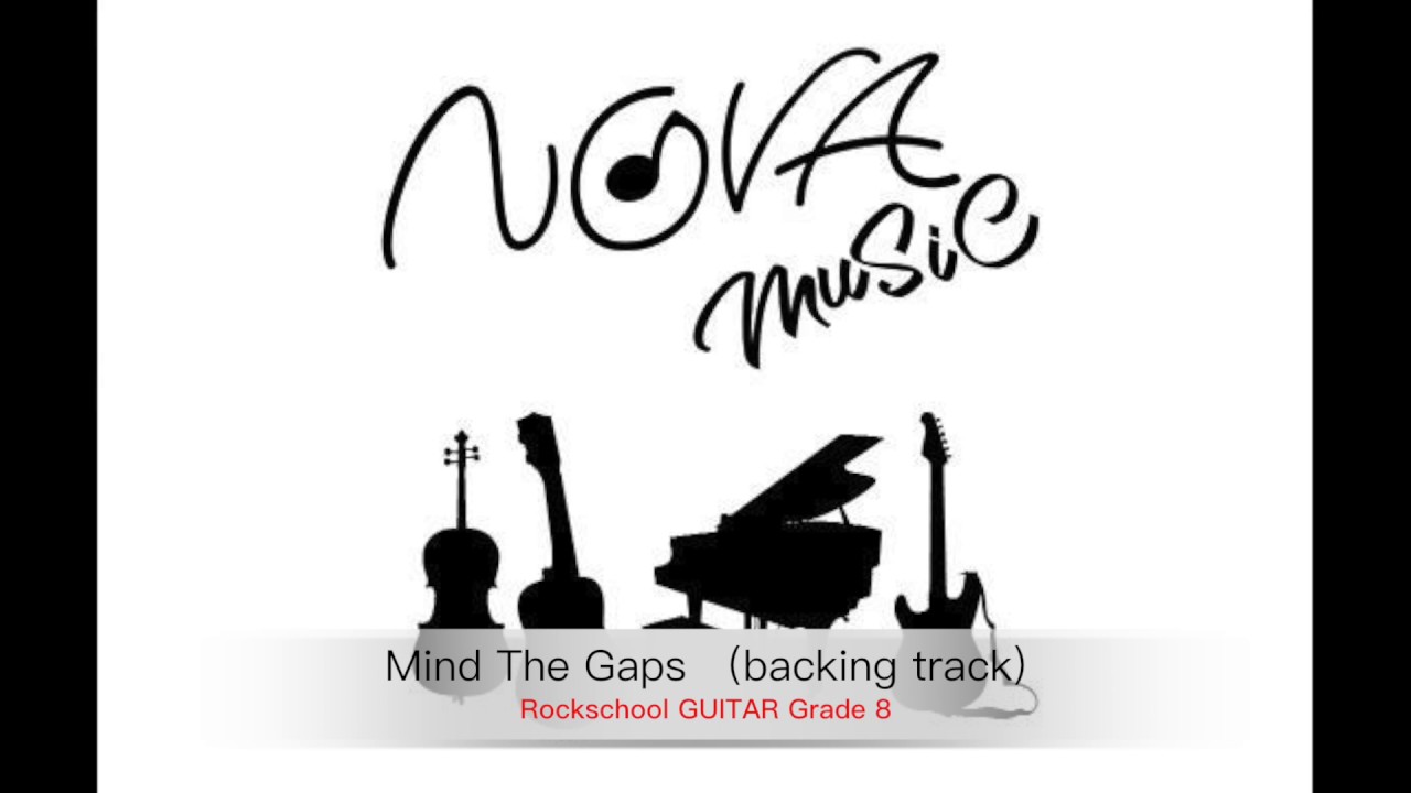 Mind The Gaps BACKING TRACK Rockschool GUITAR Grade 8