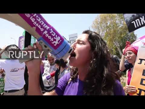 Israel: Leftists And Arab Israelis Protest Against IDF Violence Near Gaza