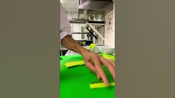 How to cut cucumber strips #shorts