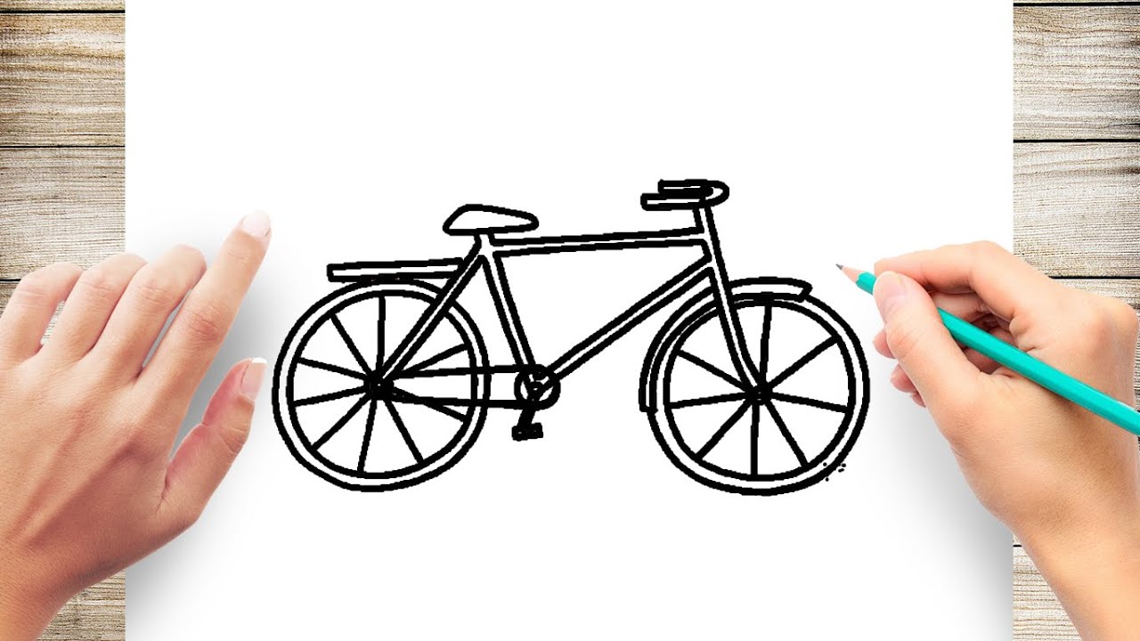 Bike Drawing - How To Draw A Bike Step By Step