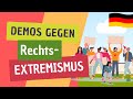  demonstrationen gegen rechtsextremismus in deutschland  langsames deutsch