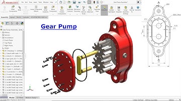 SolidWorks Tutorial Gear Pump