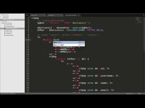 PHP PDO - Login Register - Profil - Deo 10.03