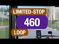 SBS Transit Limited-Stop 460 | Bus Service Route Visual