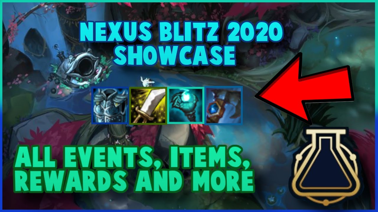 Nexus Blitz new map and events showcase 2020 League of Legends YouTube