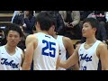 全日本大学バスケ2018インカレ男子決勝、東海大学vs専修大学