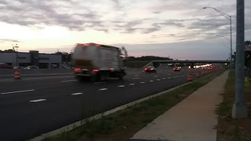 RJ Waste and Recovery Mack MR690S EZ Pack Hercules front loader