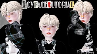 Zepeto-Boy Face Tutorial //Txiqi_Zpt screenshot 1