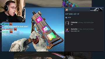 ohnepixel gets emotional checking his inventory before he was famous