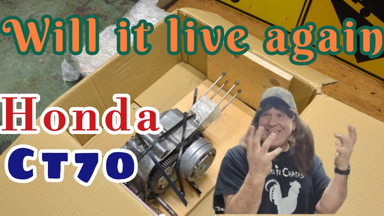 Honda ct70 engine reassembly #ct70 #honda #tarylfixesall - YouTube