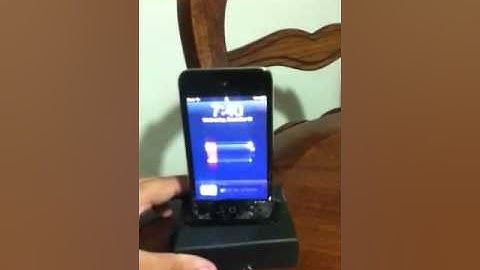 home made iphone/ipod dock station