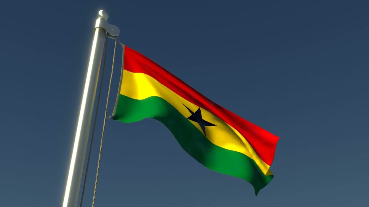 Ghana - Animated Independence Day Flag [1] - March 6th 1957