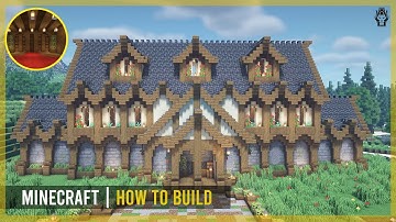 Minecraft How to Build a Huge Storage House (Tutorial)