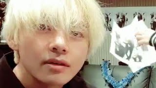 BTS Crack #8 - remember that time taes hair was moisturized