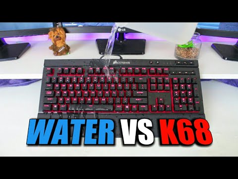 Water Resistant Gaming Keyboard - Corsair K68 Review