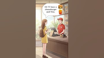 🍔 Ordering Food at a Fast Food Restaurant – English for Everyday Situations #learnenglish
