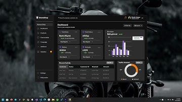 Store Shop Dashboard UI Inspiration for C# and VB.NET
