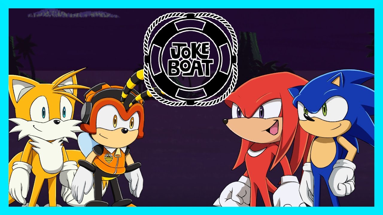 Наклз, Соник, Тейлз и Чарми играют в «Корабль-шутник»!