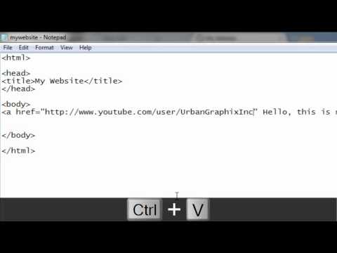 Adding Hyperlinks - HTML Tutorial