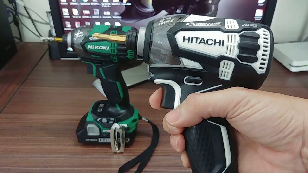 Hitachi/Hikoki Triple Hammer Impact Driver WH18DDL2 【日立 / 日立工機 インパクト ...