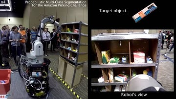 Probabilistic Multi-Class Segmentation for the Amazon Picking Challenge