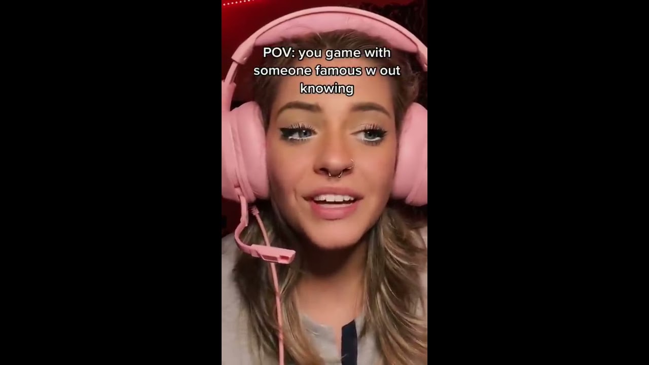  Pov You Game With A Famous Streamer Shorts Tiktok Acting Valerielepelch