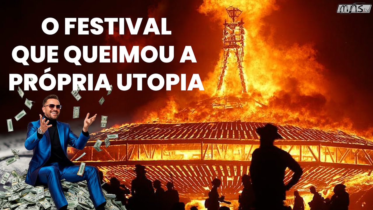 A Decadência do Burning Man | Como os Bilionários Arruinaram o Festival
