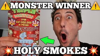 💥MONSTER WIN FOUND💥 HOLIDAY TICKETS BABY✅️🚀