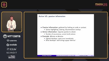 Pragma Conf 2025 - Joys and challenges of a sightless coder - Arkadiusz Świętnicki