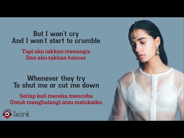 Speechless - Naomi Scott [OST. Aladdin] (Lyrics video dan terjemahan) class=