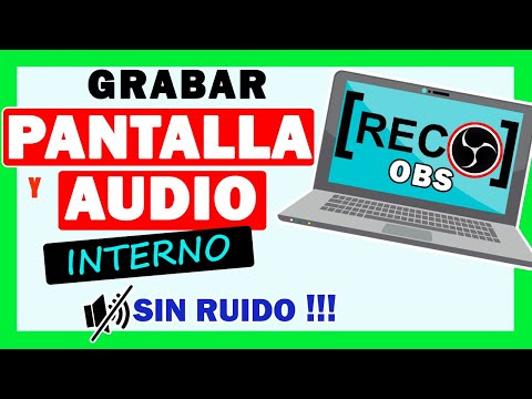🎦como GRABAR PANTALLA y AUDIO INTERNO de PC con OBS STUDIO |👉silenciando los PARLANTES 👈 (2021) ✅