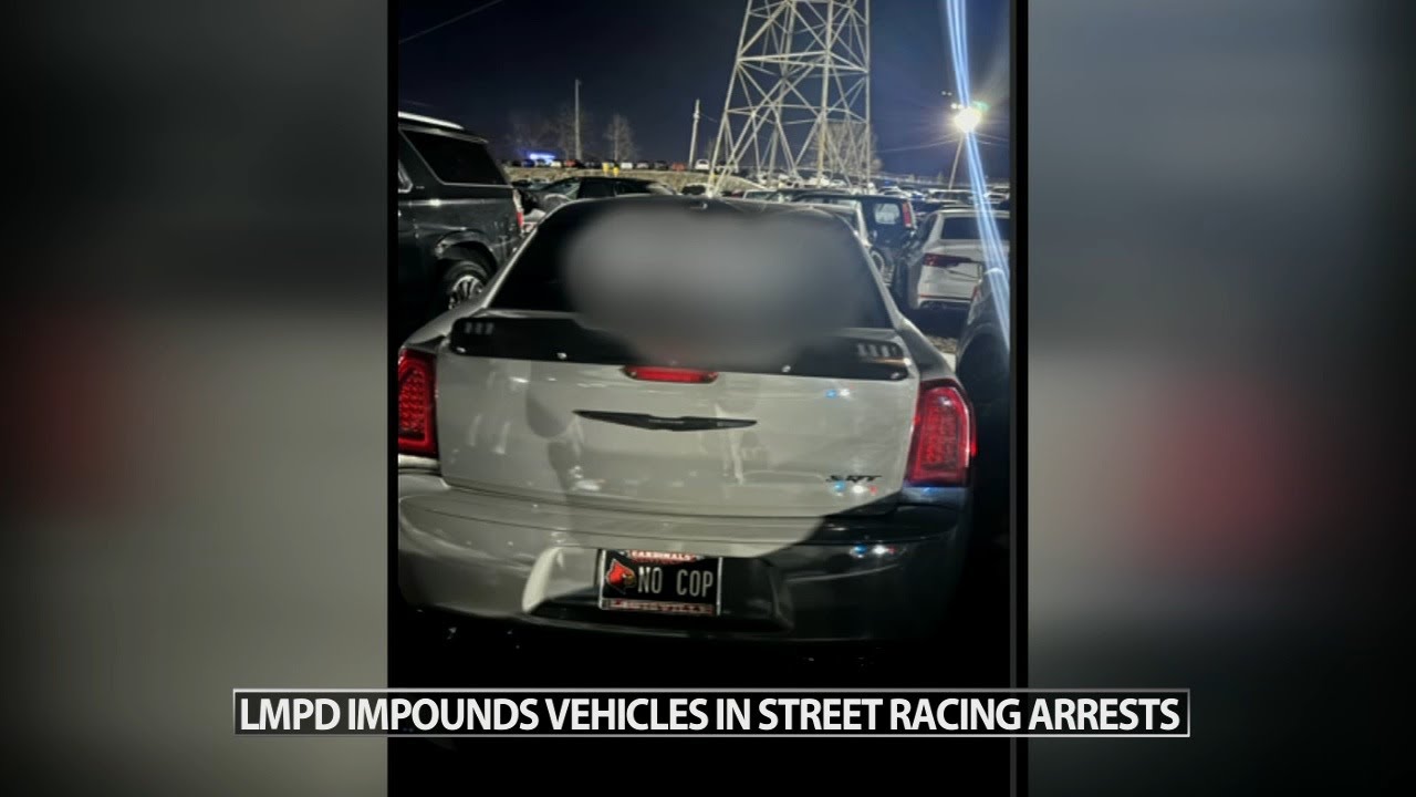 Louisville police arrest 5, seize 3 cars in city's latest street racing ...