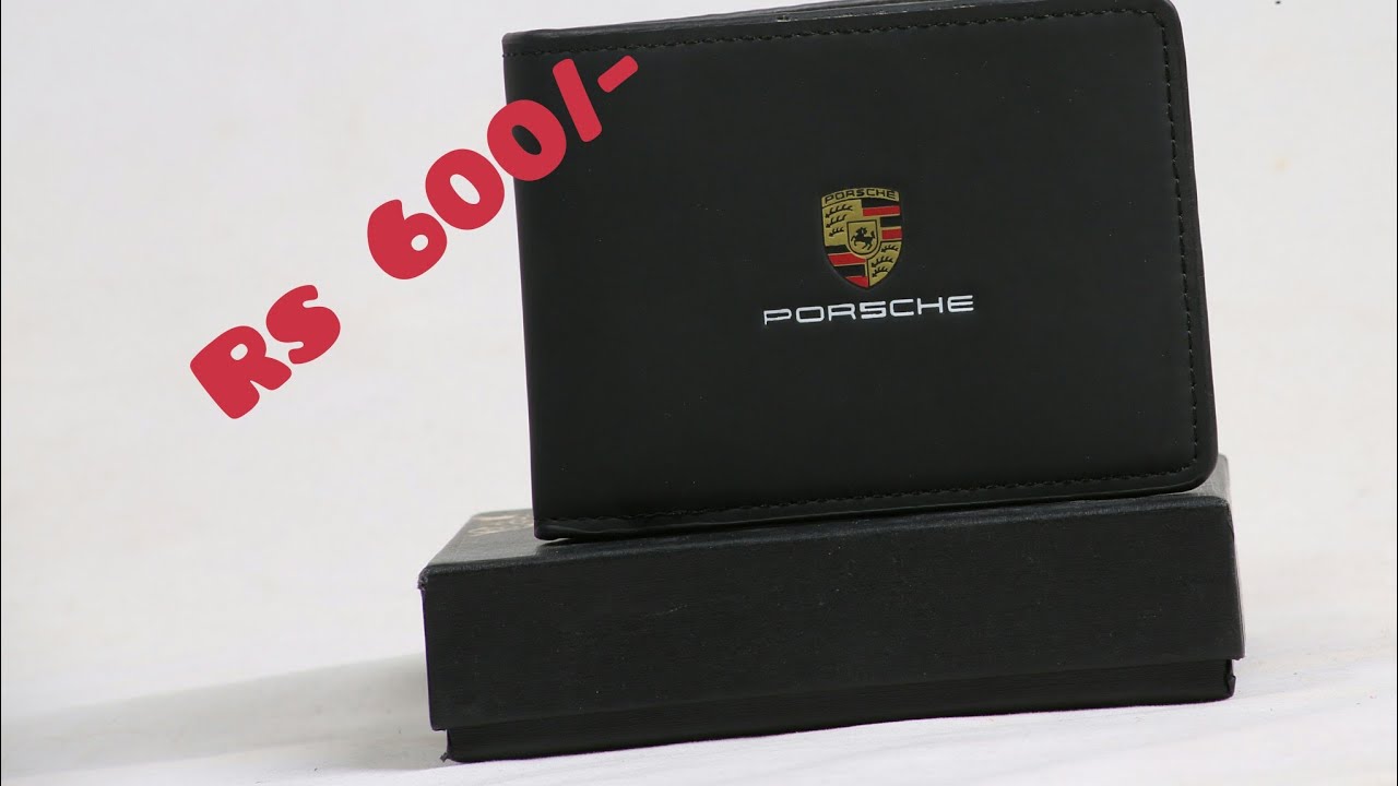 Decent And Unique Leather Men Wallet