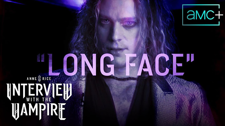 "Long Face" ft. Lestat de Lioncourt (Official Lyric Video) | Interview With The Vampire | AMC+